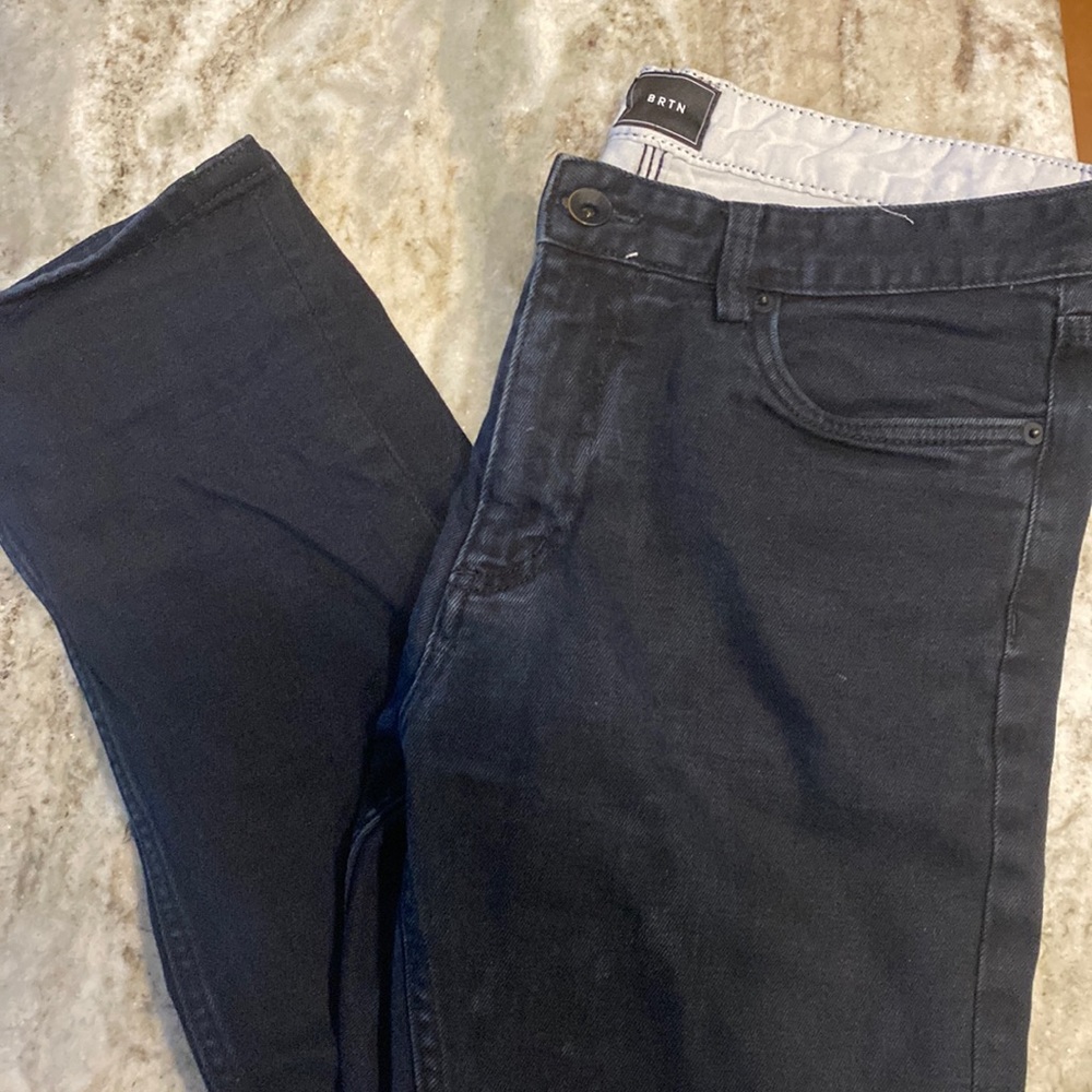 Burton black wash jeans! - Picture 1 of 7